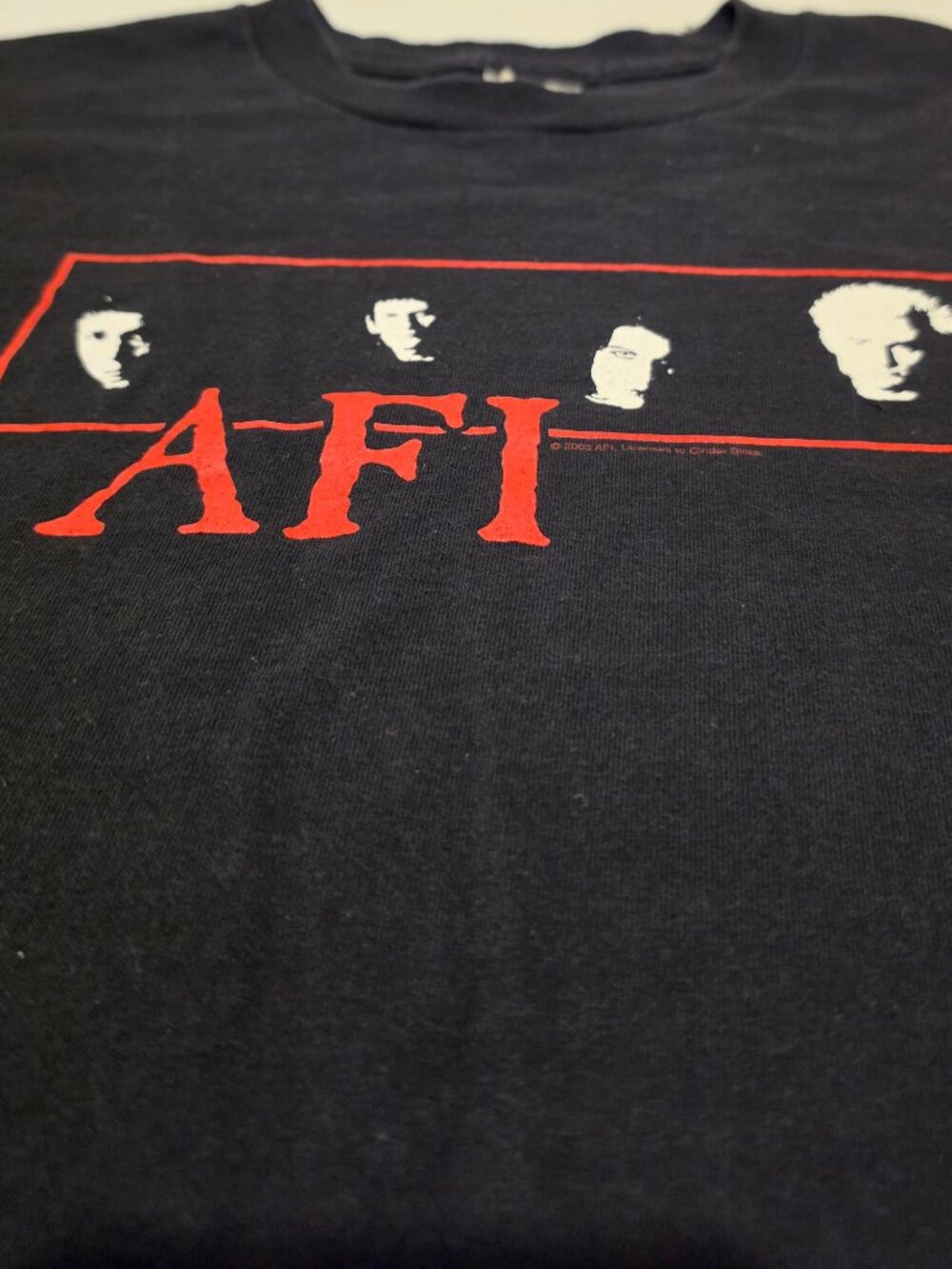 VINTAGE  AFI Band Graphic T-Shirt DBL SIDED